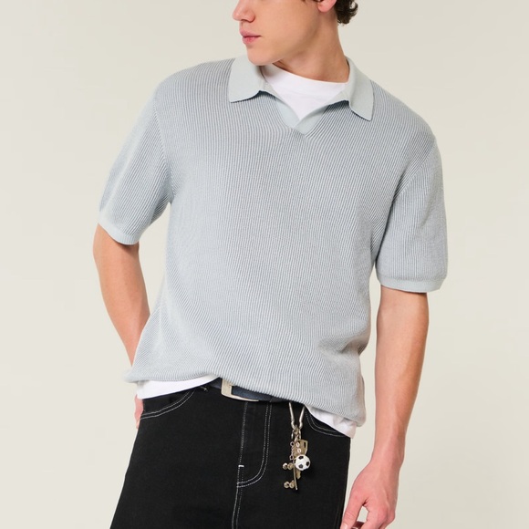 Hollister Other - BOXY SWEATER POLO